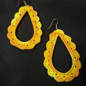 Crocheted Earrings (handmade)